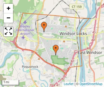 Area schools map